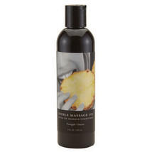 Earthly Body Edible Massage Oil Pineapple 8oz - £22.41 GBP