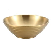 Unbreakable 304 Stainless Steel Rice Bowls Dinnerware Tableware Thick Bowl Doubl - £9.52 GBP+