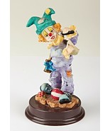 *K&#39;s Collection - Vtg Hand Painted &quot;Clowing Around&quot; Clown Holding Microp... - €7,88 EUR