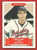 1991 Chipper Jones Macon Braves Procards # 190 Near Mint + / Mint !! - £23.97 GBP