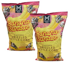 2 Packs Member’s Mark Banana Sundae Flavored Drizzled Kettle Corn 16 Oz - $21.50