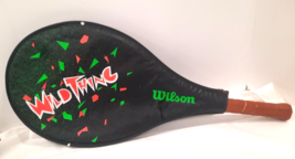 WILSON &quot;Wild Thing&quot; Series Tennis Racquet Orange And Black  GLM25 4&quot; Needs grip - £13.96 GBP