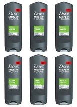 Dove Men Care Body &amp; Face Wash, Extra Fresh - 13.5 Fl Oz / 400 mL X 6 Pack Case, - £54.34 GBP