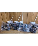 Complete Set of 4 Star Wars Episode I Cups Toppers &amp; Straws Taco Bell  1... - €53,97 EUR