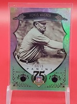 2014 Panini Hall of Fame Green Shield 03/75 Honus Wagner #4 HOF Shield - £3.91 GBP