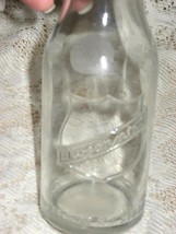 Milk Bottle-Mojonnier Bros Dairy-Clear Glass- Half Pint- Chicago - £8.04 GBP