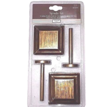 Antique Brass Spindle Set Finish Bath Hooks Signature Kingston Finial St... - $353.60 MXN