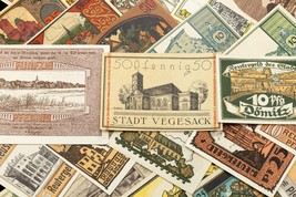 1920-1922 Alemania Notgeld (Emergencia Dinero) 25pc - Castillos,Puentes ... - $1,969.64 MXN