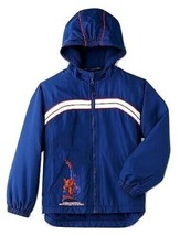 The Amazing SPIDER-MAN Marvel Insulated Lightweight Jacket Nwt Boys Size 8 - £21.70 GBP