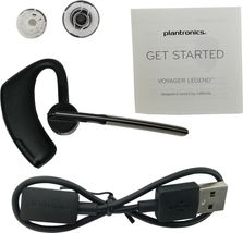 New OEM Plantronics Voyager Legend Universal Bluetooth Wireless Headset Black - $58.99