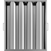 VEVOR Pack of 6 Hood Filters 19.5W x 24.5H Inch, 430 Stainless Steel 4 Grooves C - £142.29 GBP