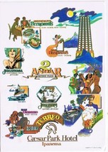 Brazil Postcard Rio Di Janeiro Caesar Park Hotel - £1.69 GBP