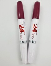 2X Maybelline Superstay 24 Hr 2 Step Lip Color 035 Keep It Red New - $29.99