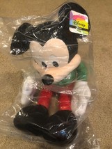 New Disney store Mickey Mouse Holiday Plush Toy Doll 15&quot; 2019 - £16.30 GBP