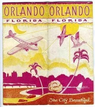 Orlando Florida The City Beautiful Brochure 1923 Photos Map More - £198.38 GBP
