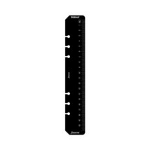 Filofax A5 Ruler Page Marker Black  - $9.00