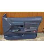 1998-2002 Ford Crown Victoria Passenger Front Door Panel Trim Blue OEM - $185.25