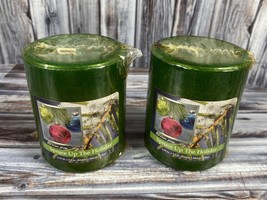 Candle-Lite Pillar Candle 10 oz - Balsam Pine Spruce up the Holidays - Lot of 2 - £11.58 GBP