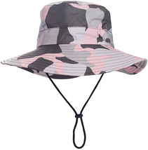 Outdoor Sun Hat, Waterproof Fishing Hat Sun Protection Summer Boonie for Man and - £15.05 GBP