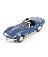 1970 Chevrolet Corvette T-Top 1/24 Scale Diecast Model by Showcasts - BLUE - $41.30 CAD