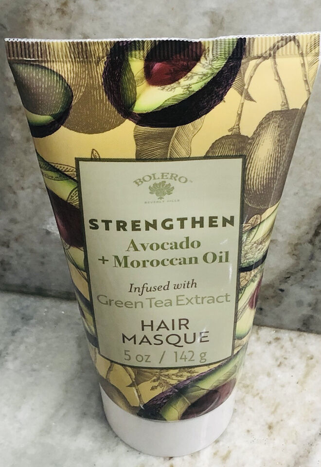 Ship N 24 Hours. New-Bolero Strengthen Avocado/Marroccan Oil Hair Masque. 5oz