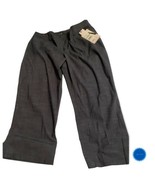 RAFAELLA Women&#39;s Capri In Indigo Blue Size 8 Modern Fit Pant NWT - £32.05 GBP