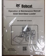 Bobcat S550 Skid Steer Operation &amp; Maintenance Manual Operator/Owners 2 ... - £18.13 GBP