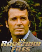 James Garner The Rockford Files portrait Jim &amp; show titles4x6 inch photo - £4.47 GBP