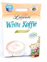 Kopi Luwak White Koffie Premium (3 in 1) Low Acid and Less Sugar Instant Coffee  - £30.58 GBP