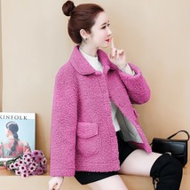 2022 Autumn Winter New  Long Coat Women&#39;s Korean Cashmere Jacket Women Harajuku  - £128.23 GBP