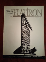 RARE FLATIRON News Premiere Issue #1 Richard Serra Russell Banks Mary Ellen Mark - £13.59 GBP