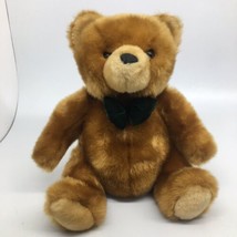 Tb Trading Company Bear  with Green Bow Tie 14&quot; Plush Teddy Bear - £11.71 GBP