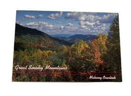 Great Smokey Mountain Maloney Overlook Tennessee Postcard National Park - £9.38 GBP