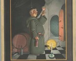 Holland America Line Wine List Rotterdam 1957 Jan Lavles Cover Art  - $85.14