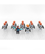 12pcs Star Wars 332nd Company Ahsoka Commander Vaughn Minifigures Accessories - $25.99