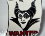 2005 Disney Cast Lanyard Pin Maleficent &quot;Wanted&quot; Poster #35852 - £9.48 GBP
