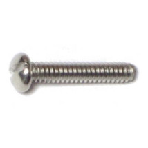 #6-32 x 3/4&quot; 18-8 Stainless Steel Coarse Thread Slotted Round Head Machine Screw - $11.17+