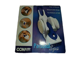 Conair Handheld Battery Operated Personal Shower Massager Spa - £31.44 GBP