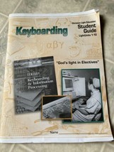 Christian Light Education Keyboarding High School Student Guide light un... - $14.95