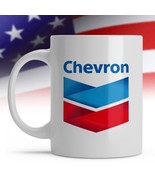 Coffee Mug, Chevron USA, 11oz Ceramic Mug, Gift Idea - £19.07 GBP