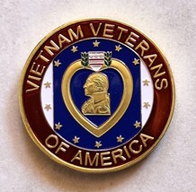 Vietnam Veterans Of America (Purple Heart) Challenge Coin - £11.29 GBP