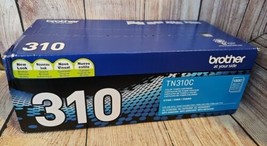 Brother TN310C OEM Cyan 310 Standard Yield Toner Cartridge Brand New Sealed Box - £34.15 GBP