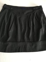 Martin + Osa Women&#39;s Skirt Gray Stretch Mini SKirt Size 8 - $6.93