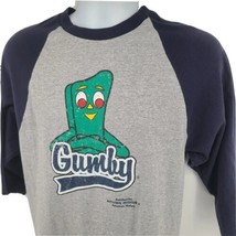 Gumby Smithsonian Museum American History Baseball Raglan Shirt Size M - $39.55
