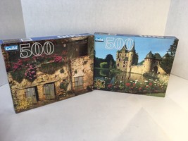 NEW NOS 2 Guild Jigsaw Puzzle 500 Pc  Factory Sealed  Parker Bros 1995 Made USA - £11.77 GBP