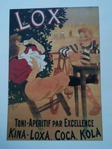 023 Lox Toni Aperitif Par Excellence Kina Loxa Coca Kola Poster Print Ca... - $11.99