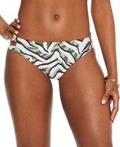 bar III Womens Hypno Beach Bikini Bottoms, Medium, Summer Sage - £34.27 GBP
