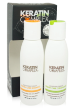Keratin Complex Keratin Care Travel Valet Shampoo/Conditioner 3 fl oz each - £11.39 GBP