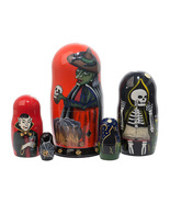 Halloween Nesting Doll - 6&quot; w/ 5 Pieces - £52.75 GBP