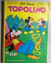 Walt Disney TOPOLINO #1142 (1977) Italian language comic book digest VG - £11.64 GBP